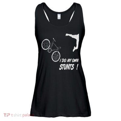 Cyclist Bike, Bicycle Crash Accident Humor Funny Bikes Ladies Essential Flowy Tank