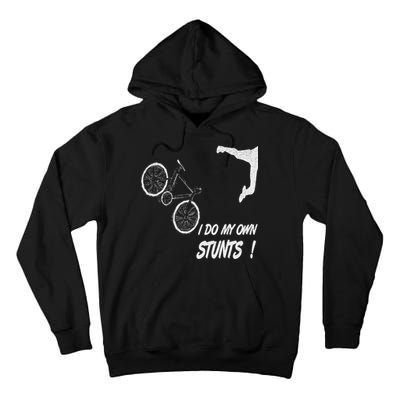 Cyclist Bike, Bicycle Crash Accident Humor Funny Bikes Tall Hoodie