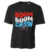 Cute Boom Boom Crew 4th of July Fireworks Family Matching Cooling Performance Crew T-Shirt