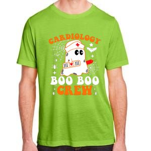 Cardiology Boo Boo Crew Funny Nurse Ghost Halloween Adult ChromaSoft Performance T-Shirt