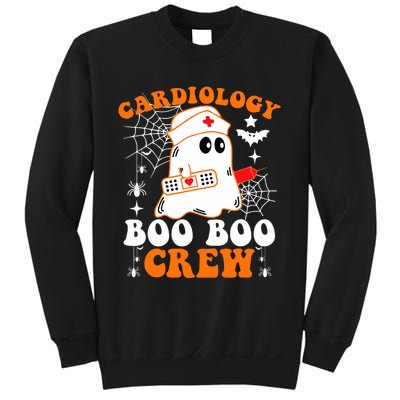 Cardiology Boo Boo Crew Funny Nurse Ghost Halloween Sweatshirt