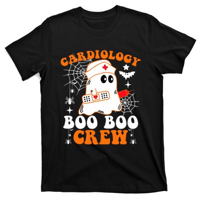 Cardiology Boo Boo Crew Funny Nurse Ghost Halloween T-Shirt