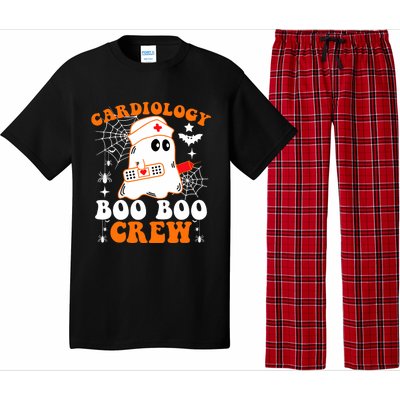 Cardiology Boo Boo Crew Funny Nurse Ghost Halloween Pajama Set