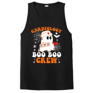 Cardiology Boo Boo Crew Funny Nurse Ghost Halloween PosiCharge Competitor Tank