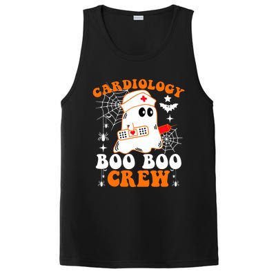 Cardiology Boo Boo Crew Funny Nurse Ghost Halloween PosiCharge Competitor Tank