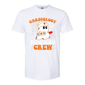 Cardiology Boo Boo Crew Funny Nurse Ghost Halloween Softstyle CVC T-Shirt