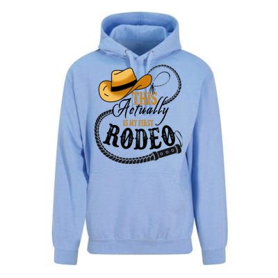 Cowboy Barn Bull Rider Rodeo First Rodeo Unisex Surf Hoodie