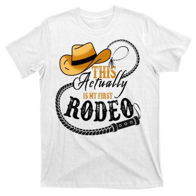 Cowboy Barn Bull Rider Rodeo First Rodeo T-Shirt