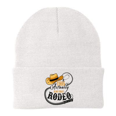 Cowboy Barn Bull Rider Rodeo First Rodeo Beanie