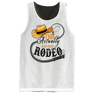 Cowboy Barn Bull Rider Rodeo First Rodeo Mesh Reversible Basketball Jersey Tank