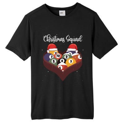 Christmas Billiard Ball Pool Player Christmas Billiards Gift Tall Fusion ChromaSoft Performance T-Shirt