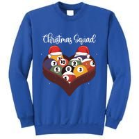 Christmas Billiard Ball Pool Player Christmas Billiards Gift Sweatshirt