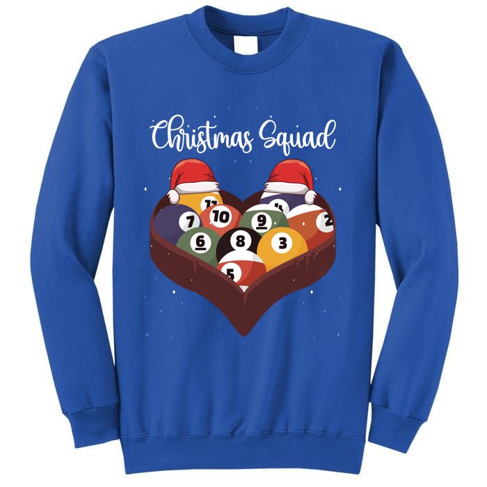 Christmas Billiard Ball Pool Player Christmas Billiards Gift Sweatshirt