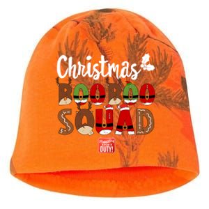 Christmas Boo Boo Squad Er Nurse Team Pediatric Nicu Icu Cool Gift Kati - Camo Knit Beanie