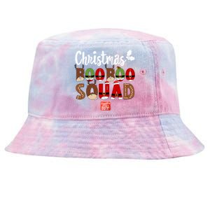 Christmas Boo Boo Squad Er Nurse Team Pediatric Nicu Icu Cool Gift Tie-Dyed Bucket Hat