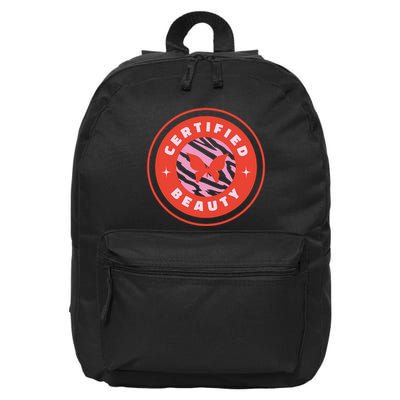 Certified Beauty Butterfly Cute Gift 16 in Basic Backpack