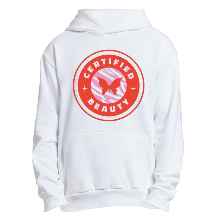 Certified Beauty Butterfly Cute Gift Urban Pullover Hoodie