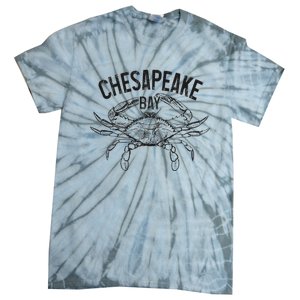 Chesapeake Bay Blue Crab Virginia Maryland Tie-Dye T-Shirt