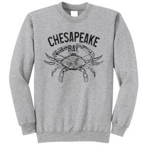 Chesapeake Bay Blue Crab Virginia Maryland Tall Sweatshirt