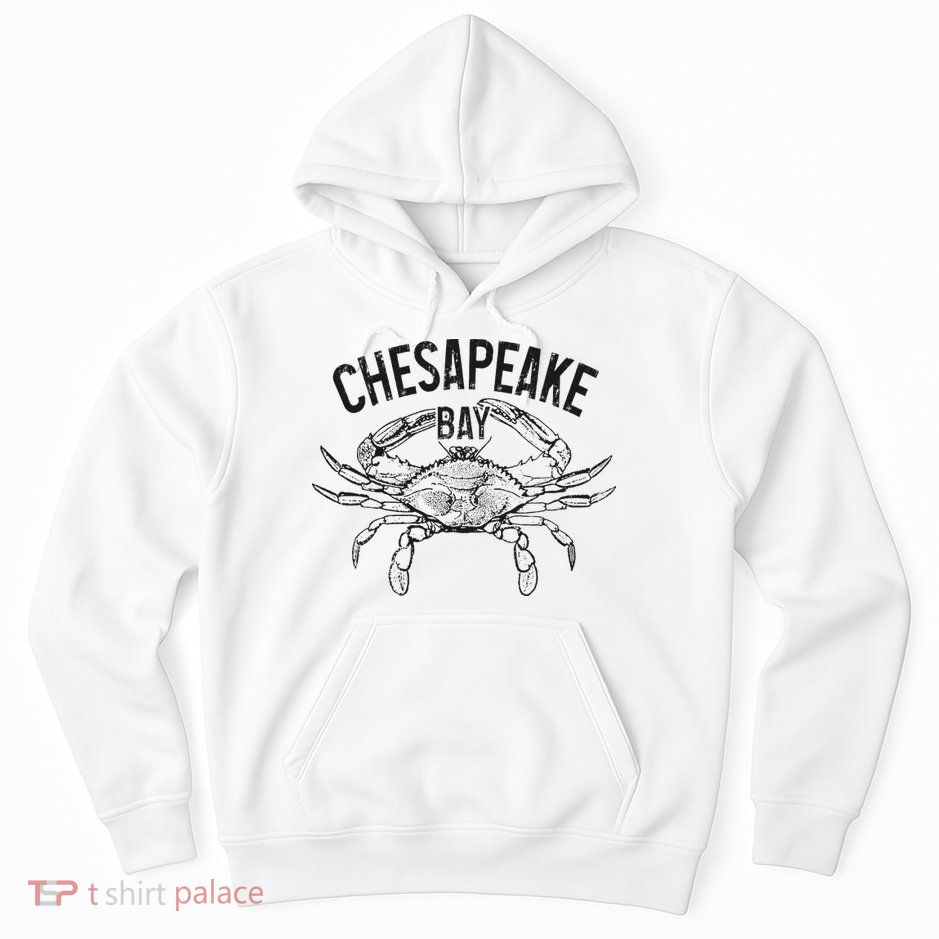 Chesapeake Bay Blue Crab Virginia Maryland Hoodie