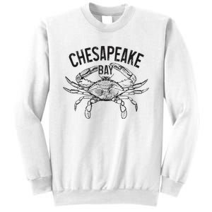 Chesapeake Bay Blue Crab Virginia Maryland Sweatshirt