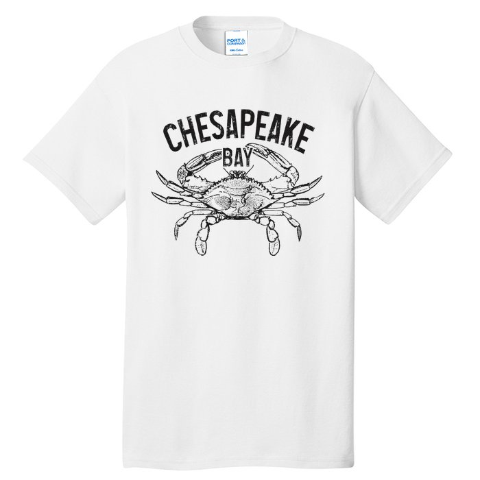 Chesapeake Bay Blue Crab Virginia Maryland Tall T-Shirt