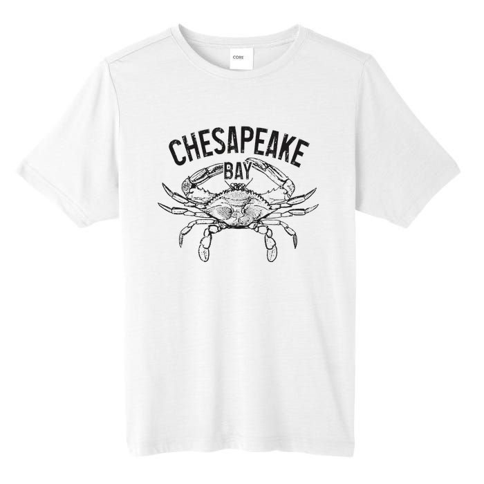 Chesapeake Bay Blue Crab Virginia Maryland Tall Fusion ChromaSoft Performance T-Shirt