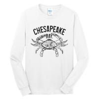 Chesapeake Bay Blue Crab Virginia Maryland Tall Long Sleeve T-Shirt