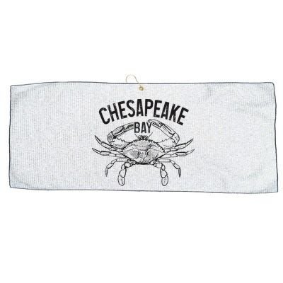 Chesapeake Bay Blue Crab Virginia Maryland Large Microfiber Waffle Golf Towel