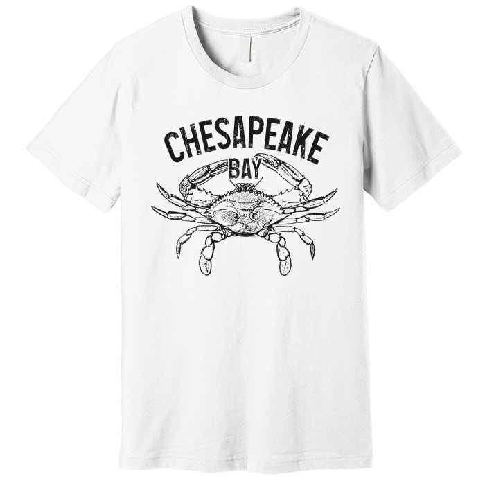 Chesapeake Bay Blue Crab Virginia Maryland Premium T-Shirt