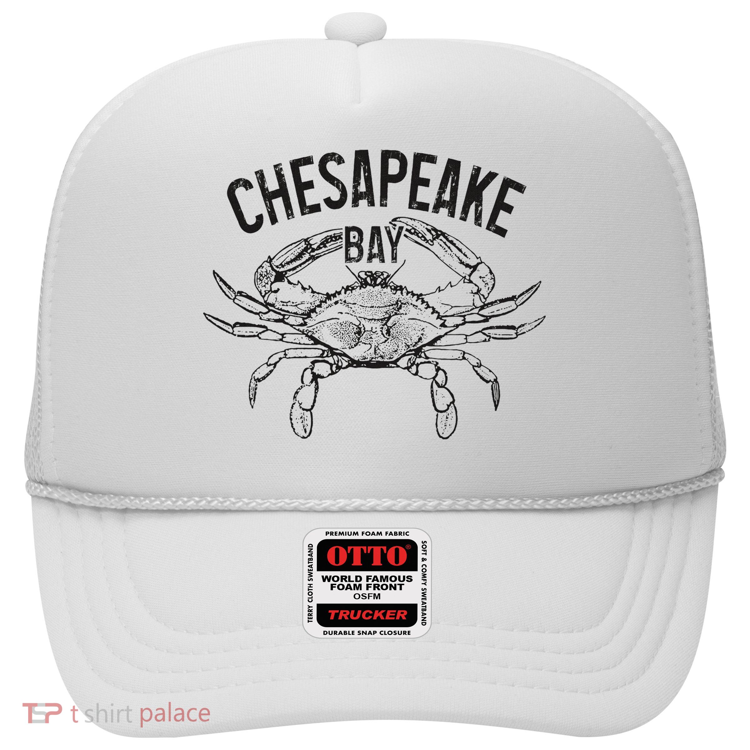 Chesapeake Bay Blue Crab Virginia Maryland Trucker Hat