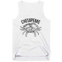 Chesapeake Bay Blue Crab Virginia Maryland Tank Top