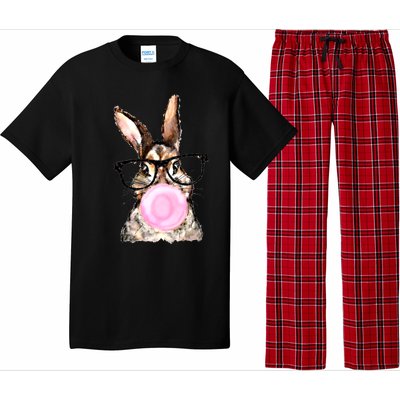 Cute Bubblegum Bunny Gift Pajama Set