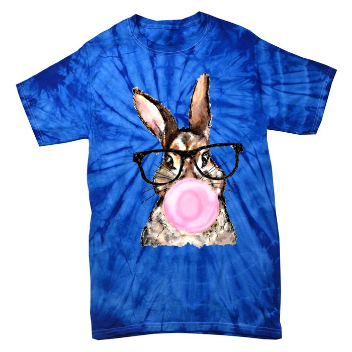 Cute Bubblegum Bunny Gift Tie-Dye T-Shirt