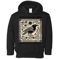 Crows Before Bros Support Your Local Murder Toddler Hoodie
