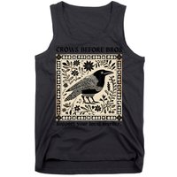 Crows Before Bros Support Your Local Murder Tank Top