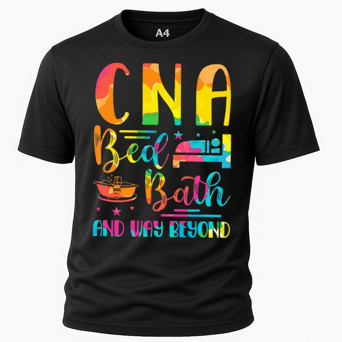 CNA Bed Bath and Way Beyond School Nurses funny Nurse Cooling Performance Crew T-Shirt