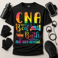 CNA Bed Bath and Way Beyond School Nurses funny Nurse Cooling Performance Crew T-Shirt