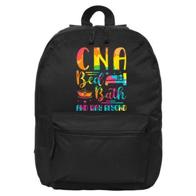 CNA Bed Bath and Way Beyond School Nurses funny Nurse 16 in Basic Backpack