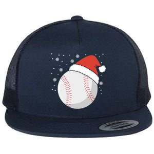 Christmas Baseball Ball Santa Claus Hat Xmas Catcher Pitcher Funny Gift Flat Bill Trucker Hat