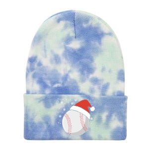 Christmas Baseball Ball Santa Claus Hat Xmas Catcher Pitcher Funny Gift Tie Dye 12in Knit Beanie