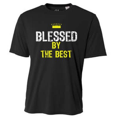 Christian Blessed by the Best Bible Scripture Cooling Performance Crew T-Shirt