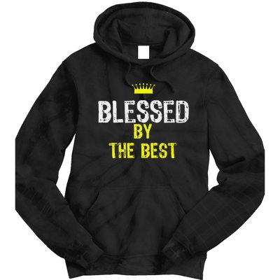 Christian Blessed by the Best Bible Scripture Tie Dye Hoodie