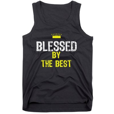 Christian Blessed by the Best Bible Scripture Tank Top