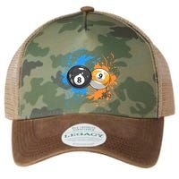 Cool Billiard Balls For 8 Ball And 9ball Player Gift Legacy Tie Dye Trucker Hat