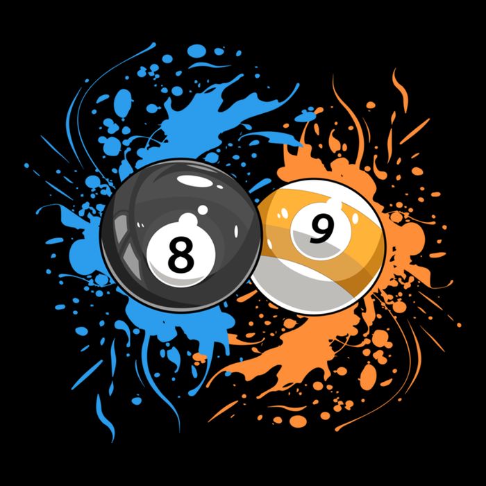 Cool Billiard Balls For 8 Ball And 9ball Player Gift Backpack