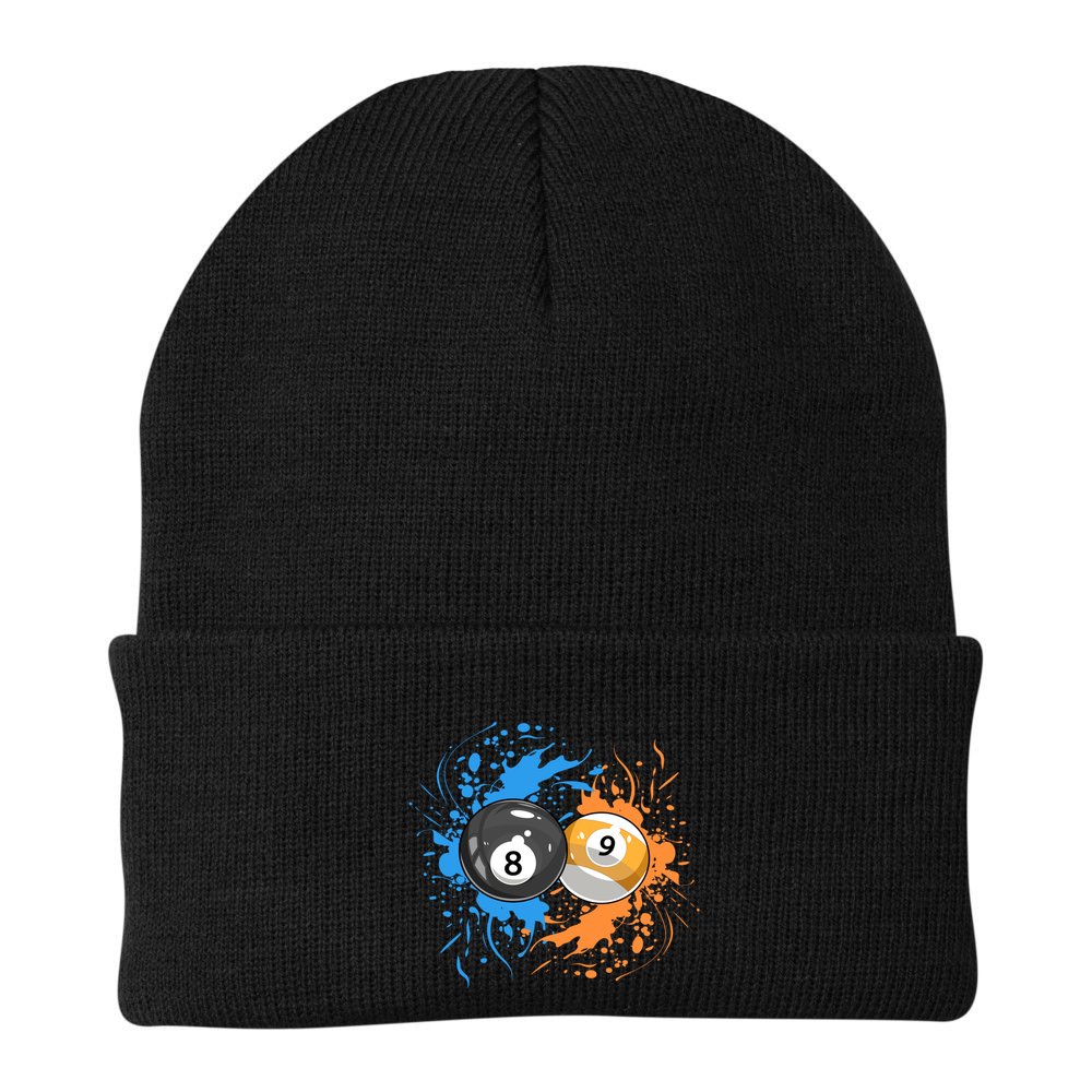 Cool Billiard Balls For 8 Ball And 9ball Player Gift Beanie