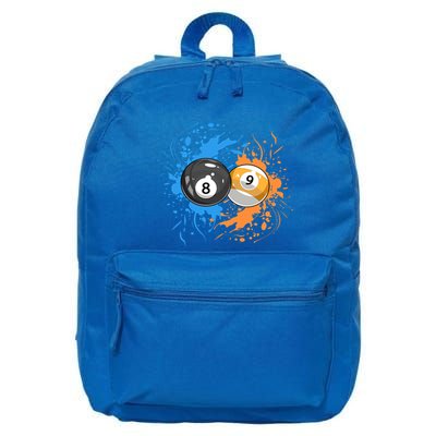 Cool Billiard Balls For 8 Ball And 9ball Player Gift 16 in Basic Backpack
