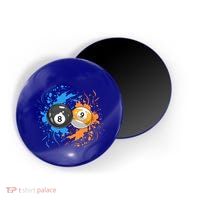 Cool Billiard Balls For 8 Ball And 9ball Player Gift Magnet