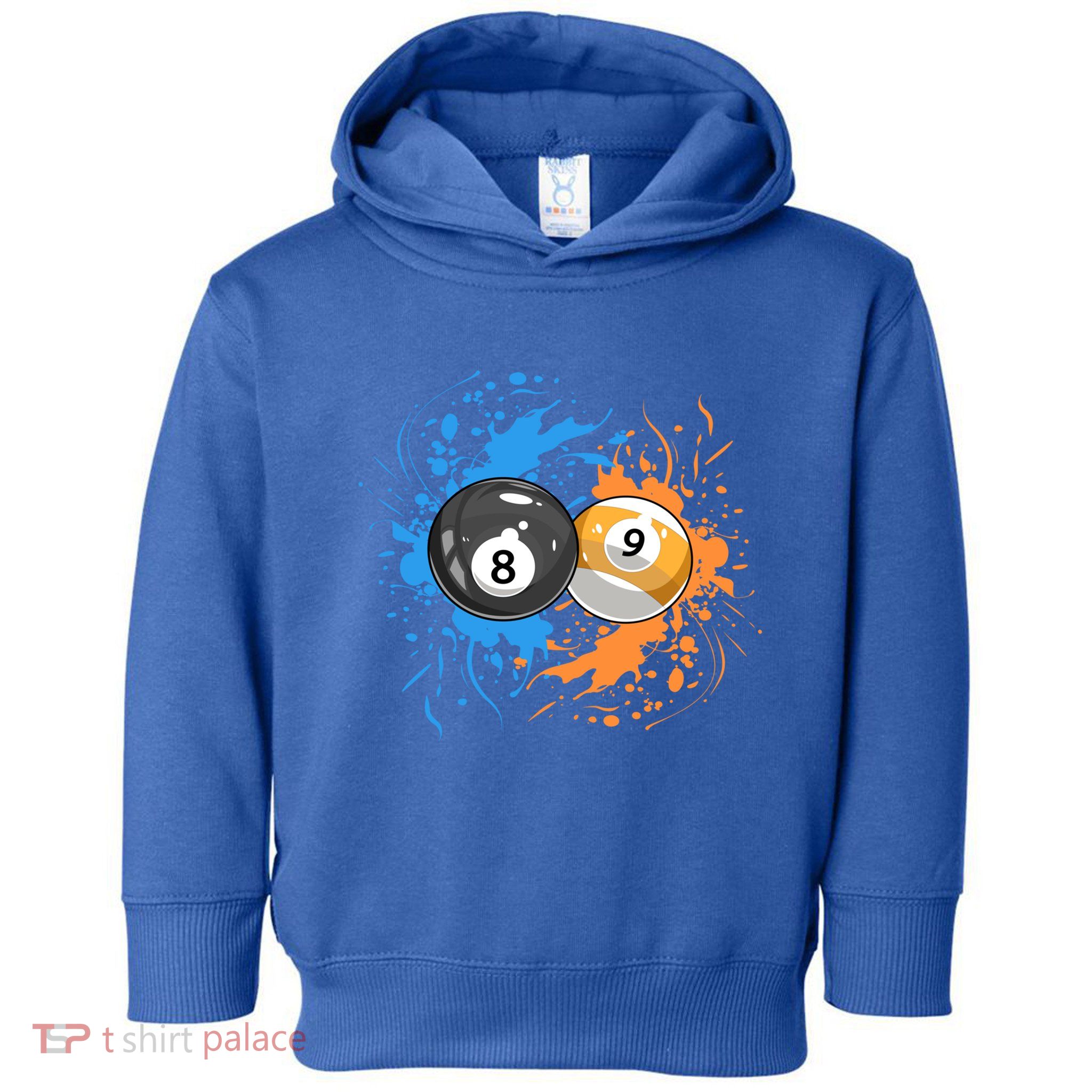 Cool Billiard Balls For 8 Ball And 9ball Player Gift Toddler Hoodie
